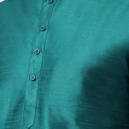 SG LEMAN Men Mirror Work Kurta image 5