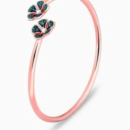 GIVA 925 Sterling Silver Rose Gold Bracelet for Women image 3