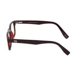 SeeSaw Maroon Rectangular Eye Framesfor Kids image 3