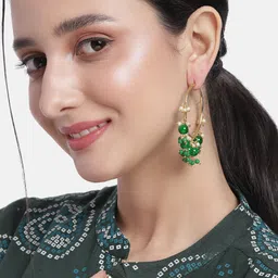 Peora Gold-Plated Classic Hoop Earrings-picture-32