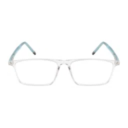 Ted Smith Transparent Rectangular Unisex Eye Frames image 3