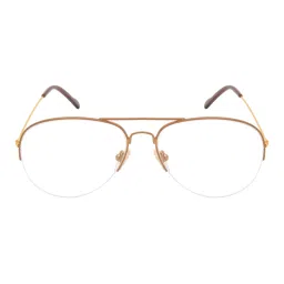 Ted Smith Brown Aviator Unisex Eye Frames image 3