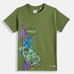 Allen Solly Junior x Marvel Boys Printed Pure Cotton T-shirt-picture-38