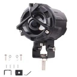 AllExtreme EXG20F1 LED Fog Light Spot Beam 20W Projector Lens Heavy Duty Waterproof Driving Lamp for Motorcycle Bike Car SUV (1 Pc, Yellow & White)-picture-16