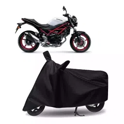 Auto Pearl Bike Cover for Suzuki SV 650 (Black)-picture-20