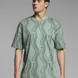 Jack & Jones Men Typography Printed Pockets T-shirt image 1