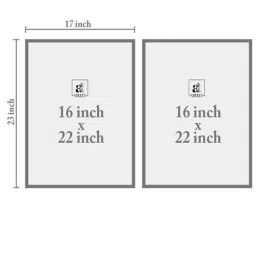 Art Street Blue Canvas Golden Fish In the Sea Canvas Prints Wall Art - Set of 2 image 5