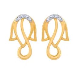 P.C. Chandra Jewellers 14 kt Gold Earrings-picture-34