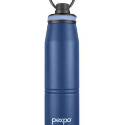 Pexpo Altros Stainless Steel Hot & Cold Vacuum Insulated Flask, 740 ml, Denim Blue | Leak Proof | Easy to Carry Loop Handle | Sports Water Bottle | Trekking | Gym | Office | Home | Kitchen-picture-33