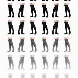 MUKHAKSH Unisex Black Socks-picture-30