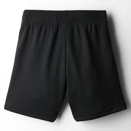 ADIDAS KIDS Knit Shorts with Logo Graphic - Black image 3