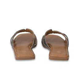 Minx Women Printed Open Toe Flats image 2