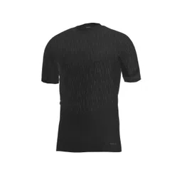 kipsta Adult Short-Sleeved Thermal Base Layer Top Keepdry - Black image 5