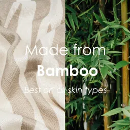 Thirsty Towel White and Beige Blend Abstract Bath Towel image 3