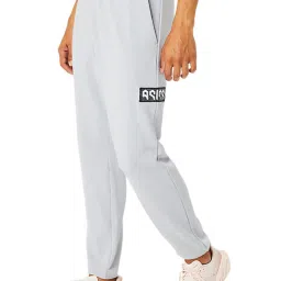 Asics Grey Regular Fit Printed Sports Trackpants image 3