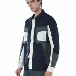 Jack & Jones Navy Regular Fit Jacket image 3