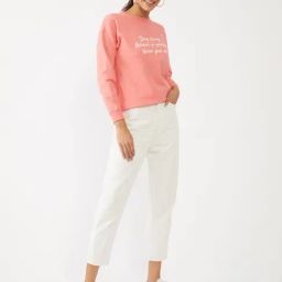 Zink London Pink Graphic Sweatshirt-picture-2