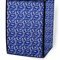The Furnishing Tree Blue PVC Washing Machine Covers image 5
