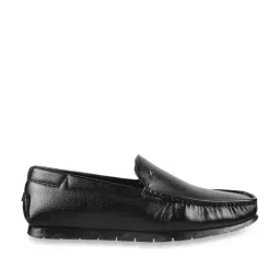 Metro Men's Black Casual Loafers-picture-44