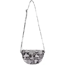BELWABA White Textured Small Sling Handbag-picture-42