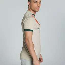 Puma White Slim Fit Printed Jersey image 3