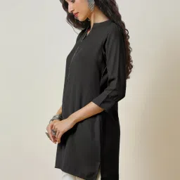 Soch Black Plain Tunic image 3