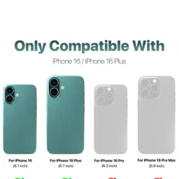 Gripp 2In1 Focal Camera Lens Protector for Iphone 16 & Iphone 16 Plus (2024) - Green-picture-11