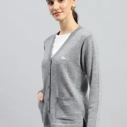 Monte Carlo Grey Textured Cardigan image 3