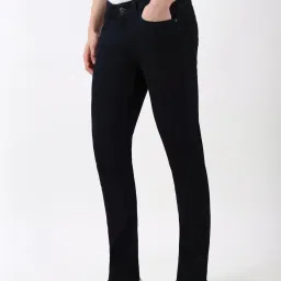 Peter England Navy Slim Fit Jeans image 3