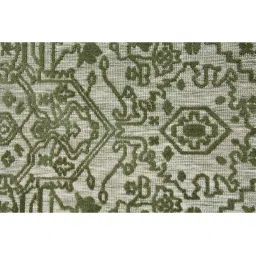 Presto Green Polyester Traditional Carpet image 3