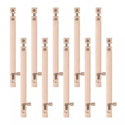 Atom 304.8 mm (12 Inch) Aluminium Rose Gold Finish Tower Bolt TB002-RG-304.8 mm (12 Inch)-110 (Pack of 10)-picture-29