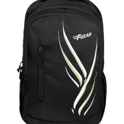 F Gear Black Poem Printed Medium Backpack-picture-6