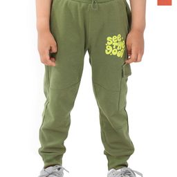 SuperBottoms Girls Pack Of 2 Printed Mid -Rise Joggers-picture-31