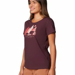 Columbia Wine Daisy Days Graphic Print T-Shirt image 3