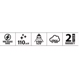 Sturlite DYSEN Street Light 50 W 6000 K Cool White, LG-0191-50W image 2