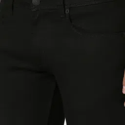 Peter England Black Slim Fit Jeans image 4