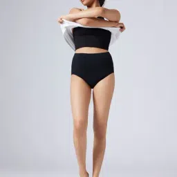 Feier Onyx Black Solid Classic Logo Flex Brief image 5