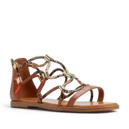 Aldo Women's Medium Brown Back Strap Sandals-picture-16