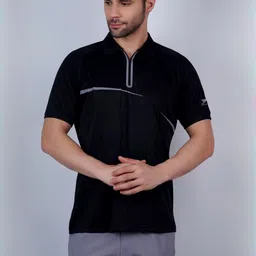 Shiv Naresh Men Brand Logo Polo Collar T-shirt-picture-22
