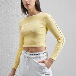 Street By Tokyo Talkies Women Typography Print Cotton Tank long Top-image-43
