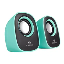 Zebronics Zeb-Pebble 3W USB Powered 2.0 Channel Portable Speaker, Blue image 1