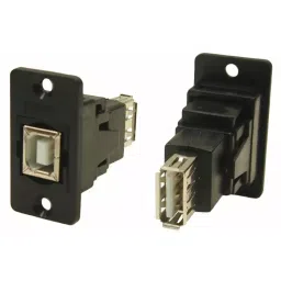 RS PRO Straight Panel Mount USB Connector 2 Port Type B to A, 2188305-picture-14