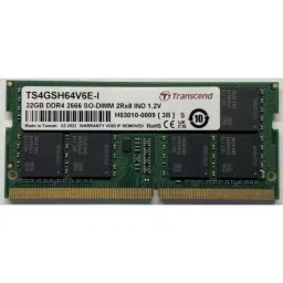 Transcend 32 GB DDR4 RAM, 2666Mbit/s, SODIMM, 1.2V, TS4GSH64V6E-I-image-59