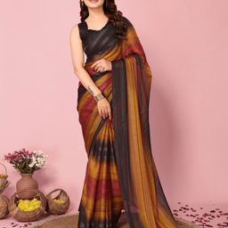 LeeliPeeri Designer Striped Ready to Wear Saree-picture-11
