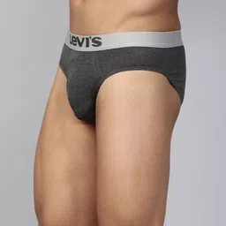 Levis Men Pack of 2 Smartskin Technology Solid Briefs with Tag Free Comfort #017 image 3