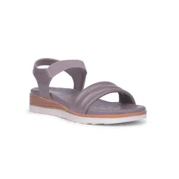 Bata Women Slip On Purple Sandals-picture-48