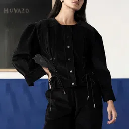 Muvazo Women Corduroy Tailored Jacket image 3