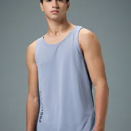 Technosport Men Colorblocked Slim Fit Sports Innerwear Vest-picture-11