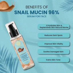 RYLLZ ESSENTIALS Snail Mucin 96% Hydrating Serum - 100 ml image 4