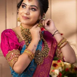 AVANTIKA FASHION Woven Design Zari Silk Heavy Work Kanjeevaram Saree image 2